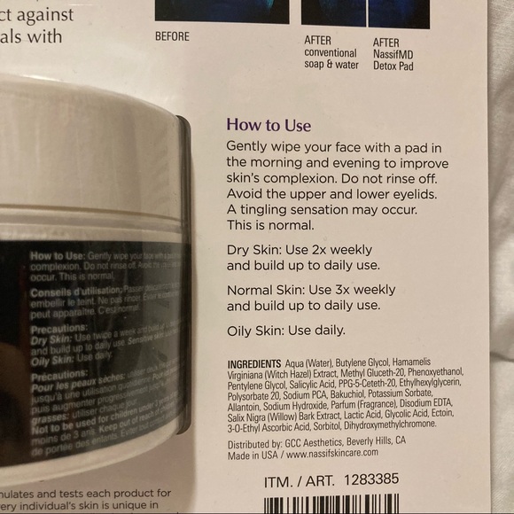 Dr. Nassif MD from Botched on E! Complexion Perfecting Detoxification Pads - Picture 4 of 6